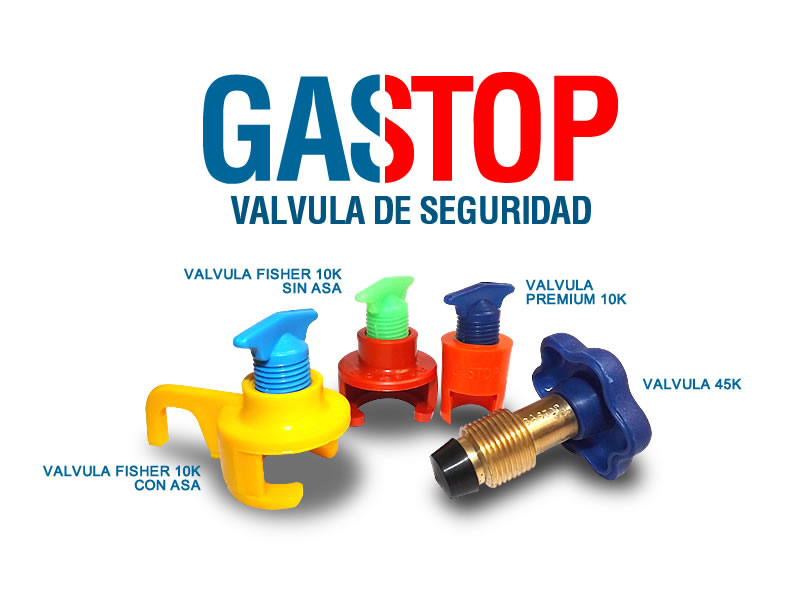 GASTOP VÁLVULA DE SEGURIDAD